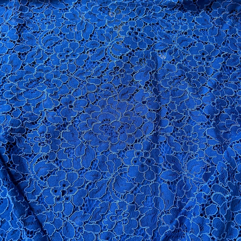 NWOT J. Crew Scalloped lace mockneck top - Picture 7 of 11